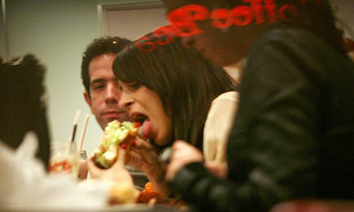 nicole richie eating