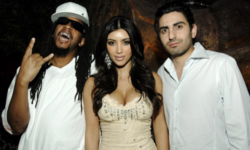 Kim, Lil John, and some guy