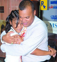 14-year-old Deena Alleyne & her older brother Ian Alleyne