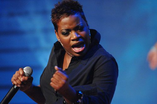 Fantasia performing on 106 & Park