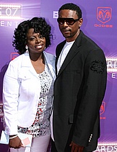 Angie Stone & guest at the â€˜07 BET Awards