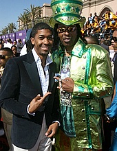 Fonzworth Bentley & Bootsy Collins at the â€˜07 BET Awards