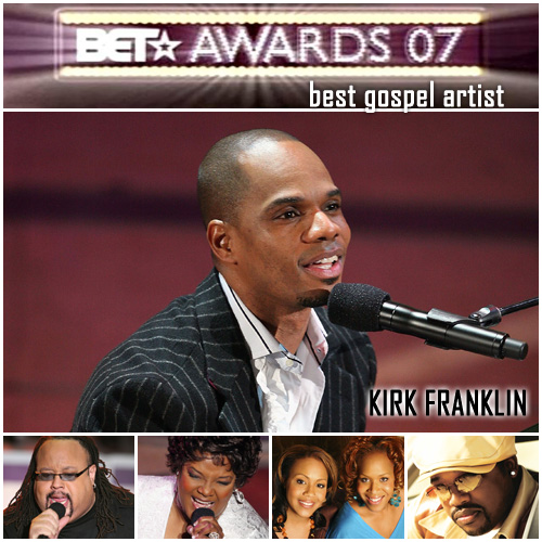 BEST GOSPEL ARTIST: KIRK FRANKLIN