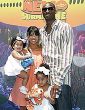 Kobe Bryant & family at Disney World