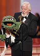 Caroll Spinney (voice of Oscar the Grouch) at the Daytime Emmys