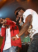 Weezy and Birdman at the Hot 97 Summer Jam
