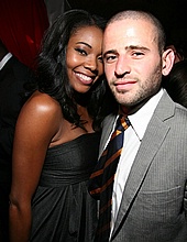 Gabrielle Union and Eugene Remm at Kanyeâ€™s 2nd B-Day Party