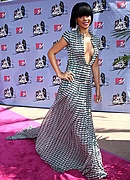 Rihanna Arriving at the 2007 MTV Movie Awards