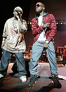 Twista & Kanye West at the T-Pain & Friends Concert