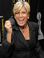 Suze Orman at the American Women in Radio & Television Awards
