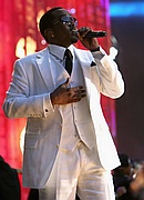 Diddy at the Concert for Princess Diana