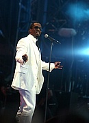 Diddy at the Concert for Princess Diana