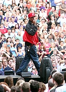 Pharrell Williams at the Concert for Princess Diana