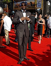 Lebron James arriving at the 2007 ESPYs