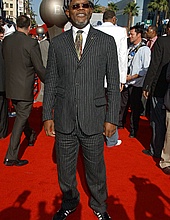 Samuel L. Jackson arriving at the 2007 ESPYs