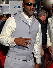 DeAngelo Hall arriving at the 2007 ESPYs
