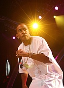 Ludacris performing at the 2007 Essence Music Festival