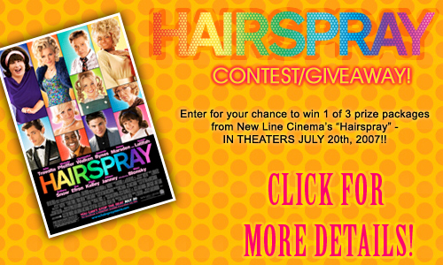 Update on the â€œHairsprayâ€ Contest!