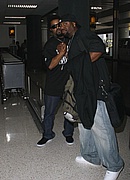 Ice Cube Arriving at LAX