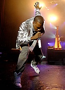 Kanye West in Concert in Manchester, England