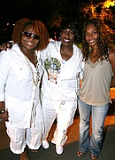 Mona, Missy, and Chilli at Missyâ€™s 36th Birthday Party