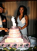 Solange at her 21st bday party in New Orleans