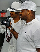 Larens Tate & JD at So So Sexy All White Affair