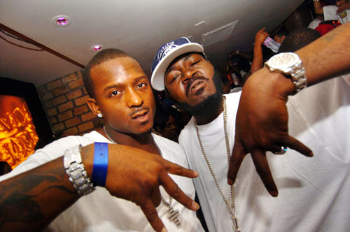 Willis McGahee & Trick Daddy at T.I. vs T.I.P. album release party