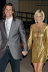 Jim Carey & Jenny McCarthy at the Beckhamsâ€™ Welcome to America party