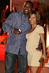 Mekhi Phifer & his girl at the Beckhamsâ€™ Welcome to America party