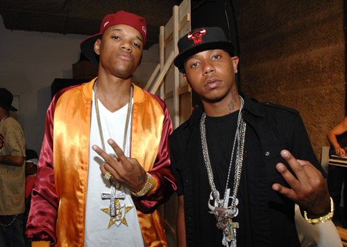 Rich Boy & Yung Berg at the Sexy Lady Remix video shoot