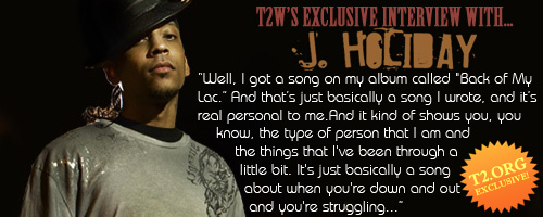 J.Holiday Interview Now Up!