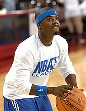 Ray J at the All-Star Game