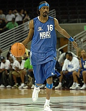 Snoop Dogg at the All-Star Game