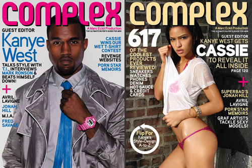 Kanye West and Cassie Cover Complex Magazine!