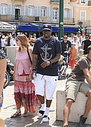 Diddy leaving St. Tropez
