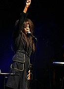 Erykah Badu performs in the Netherlands