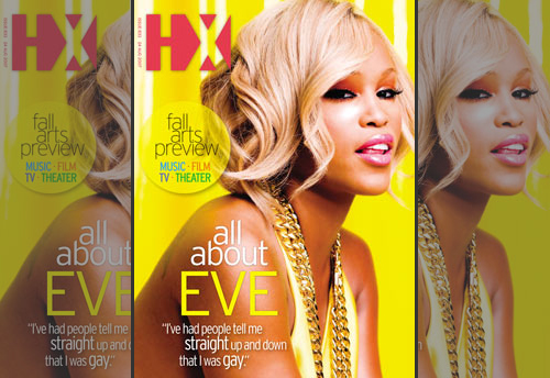 Eve Covers HX Magazine!