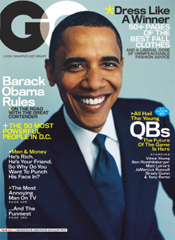 Barack Obama covers GQ Magazine