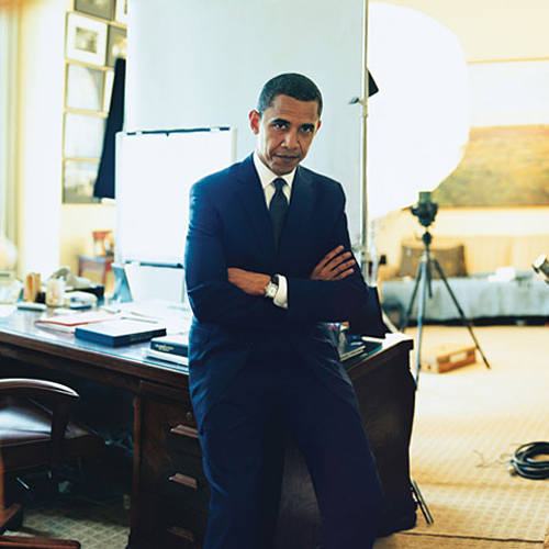 Barack Obama in GQ Magazine