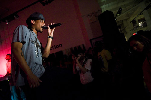 J.Holiday performs at BoConcept Madison