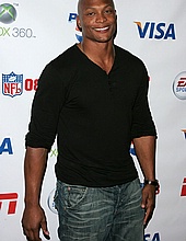 Eddie George at Madden â€˜08 Launch Party
