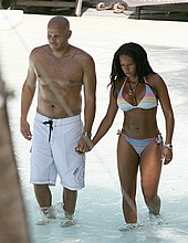 Stephen & Melanie in Miami - August 3, 2007
