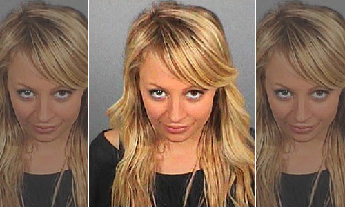 HOT ITEM: NICOLE RICHIE SPENDS A WHOPPING 82 MINUTES IN JAIL