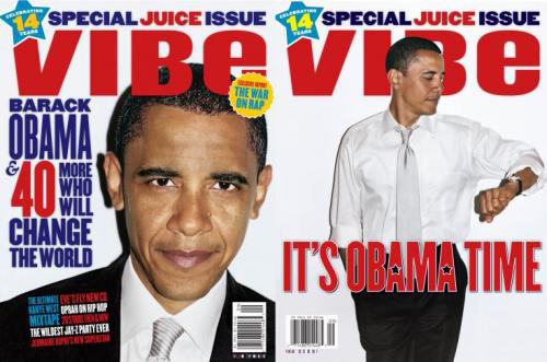 Barack Obama Gets a Double Cover in VIBE Magazine!