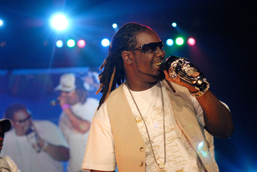 T-Pain at the 2007 Oâ€™Zone Awards