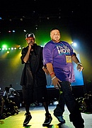Trick Daddy and DJ Khaled at the 2007 Oâ€™Zone Awards