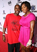 Jackie Long & Serena Williams at Rodeo Drive Experience