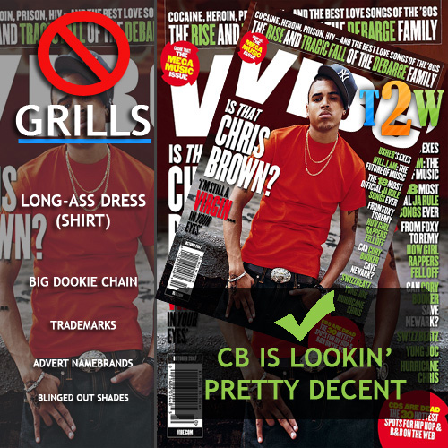 Chris Brown Covers Vibe Magazine