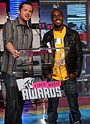 Damien & Kanye West at the 2007 VMA Press Conference
